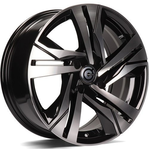 Janta aliaj Carbonado Lens BFP - Black Front Polished CB65.1 4/108 16X7.0 ET25