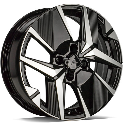 Janta aliaj Carbonado LOIRE 6.5x16 4x108 ET32 BFP - Black Front Polished