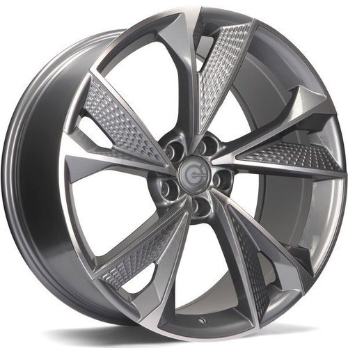 Janta aliaj Carbonado Luxury 8.0x18 5x112 ET35 AFP - Anthracite Front Polished