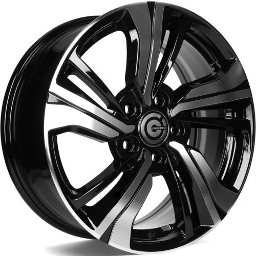Janta aliaj Carbonado Monk 7.0x17 5x114.3 ET45 BFP - Black Front Polished