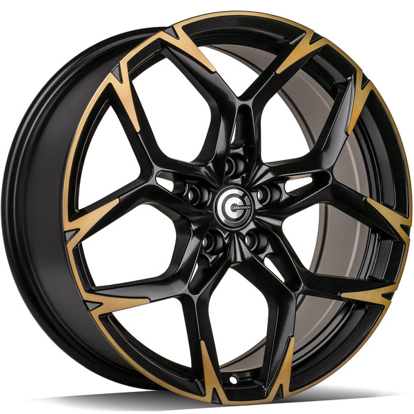 Janta aliaj Carbonado Monster 8.0x19 5x112 ET40 MBCF - Black Half Matt with Cooper Front