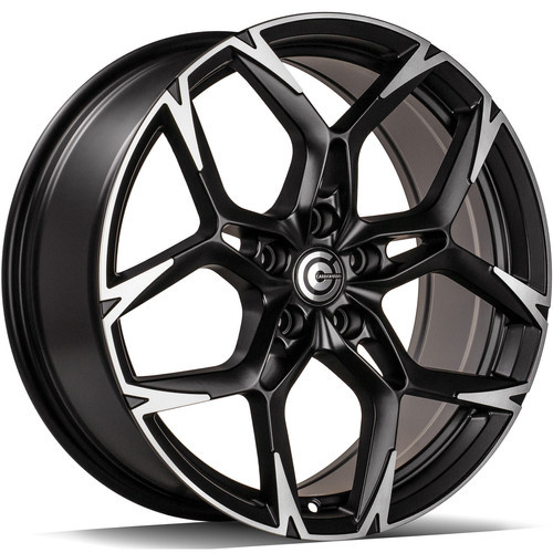 Janta aliaj Carbonado Monster 8.0x19 5x112 ET40 MBFP - Matt Black Front Polished