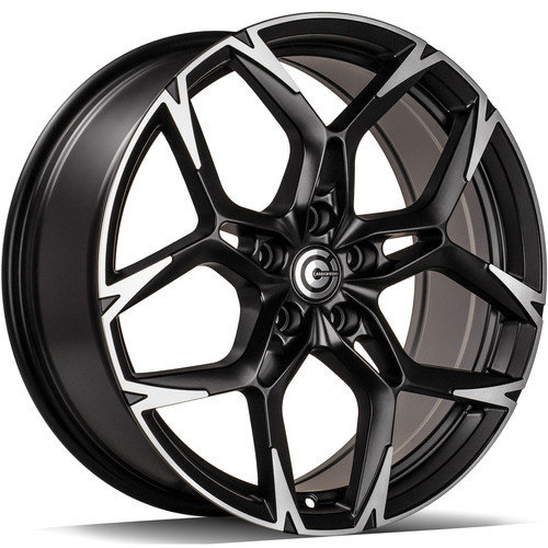 Janta aliaj Carbonado Monster 8.0x19 5x112 ET40 MBFP - Matt Black Front Polished