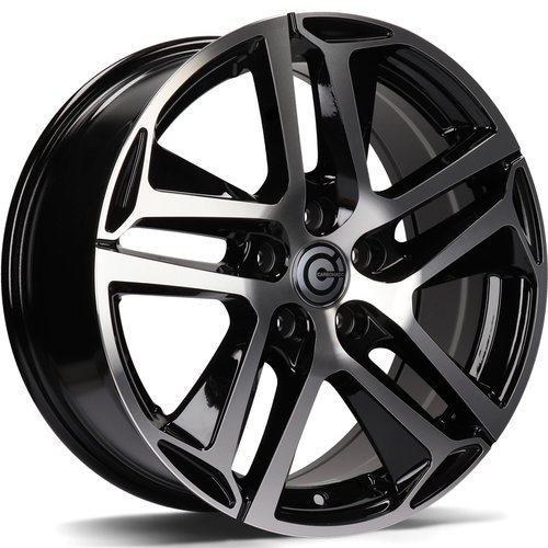 Janta aliaj Carbonado Nice 7.5x17 5x108 ET45 BFP - Black Front Polished