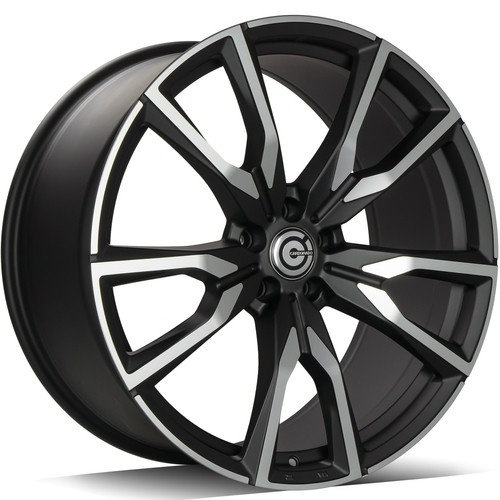 Janta aliaj Carbonado Pain 10.5x22 5x112 ET43 MBFP - Matt Black Front Polished