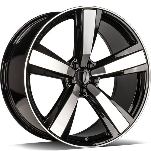Janta aliaj Carbonado PLAYER 9.5x21 5x112 ET26 BFP - Black Front Polished