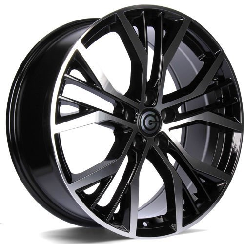 Janta aliaj Carbonado Power 7.5x17 5x112 ET42 BFP - Black Front Polished