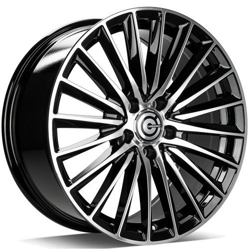 Janta aliaj Carbonado Prestige 8.0x18 5x112 ET45 BFP - Black Front Polished
