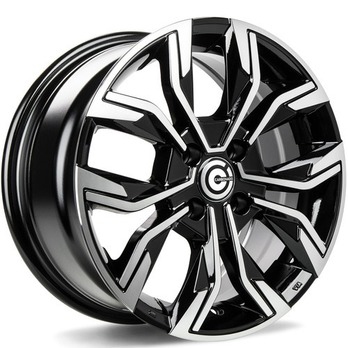 Janta aliaj Carbonado Price 6.5x16 4x100 ET38 BFP - Black Front Polished