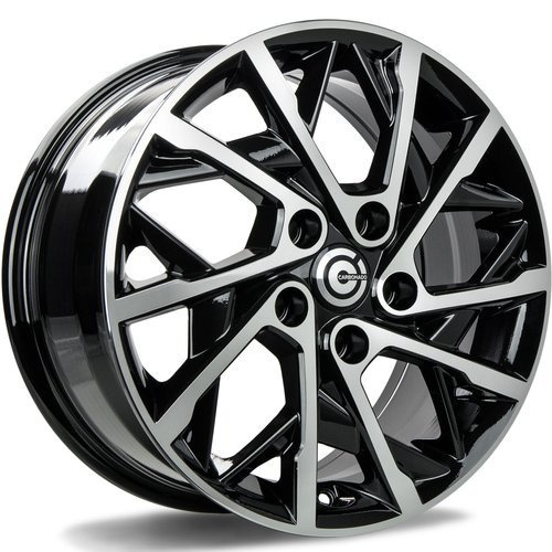 Janta aliaj Carbonado Rain 6.5x16 5x114.3 ET48 BFP - Black Front Polished