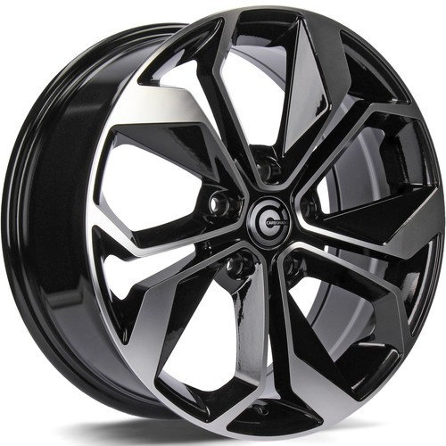 Janta aliaj Carbonado Raptor 7.0x17 5x114.3 ET45 BFP - Black Front Polished