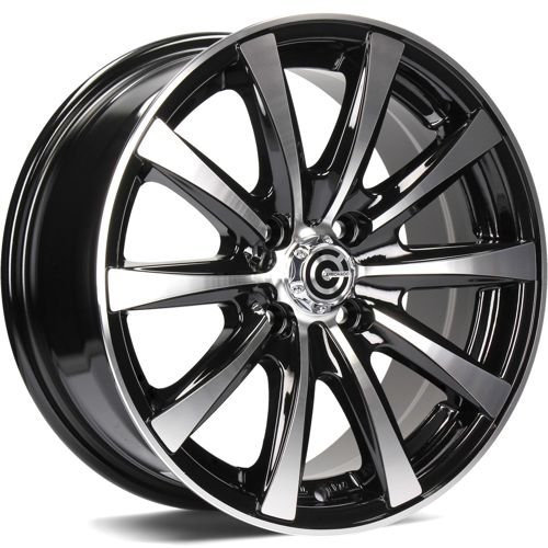 Janta aliaj Carbonado Raven BFP - Black Front Polished CB67.1 4/100|98 15X6.5 ET35