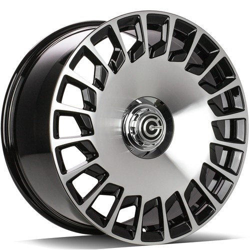 Janta aliaj Carbonado Rebellion 9.5x19 5x112 ET40 BFP - Black Front Polished
