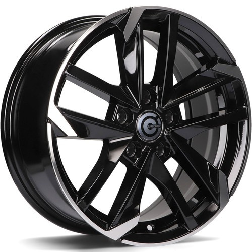 Janta aliaj Carbonado Rennes 6.5x15 4x108 ET25 BFP - Black Front Polished