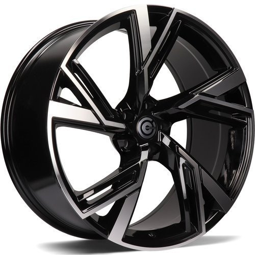 Janta aliaj Carbonado Rich 8.0x18 5x112 ET35 BFP - Black Front Polished