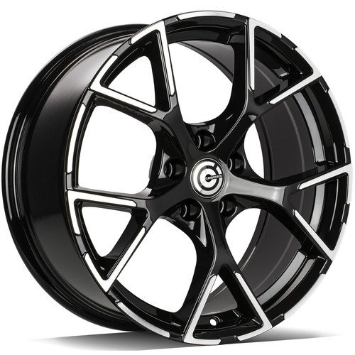 Janta aliaj Carbonado Rover 8.0x18 5x112 ET45 BFP - Black Front Polished
