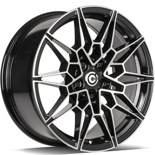 Janta aliaj Carbonado Solid 8.0x18 5x120 ET30 BFP - Black Front Polished
