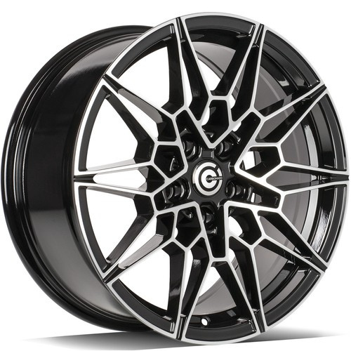Janta aliaj Carbonado Solid 8.0x19 5x112 ET28 BFP - Black Front Polished