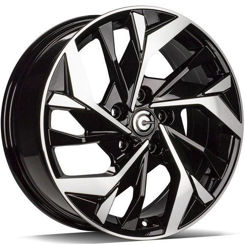Janta aliaj Carbonado Sonic 7.0x17 5x114.3 ET40 BFP - Black Front Polished