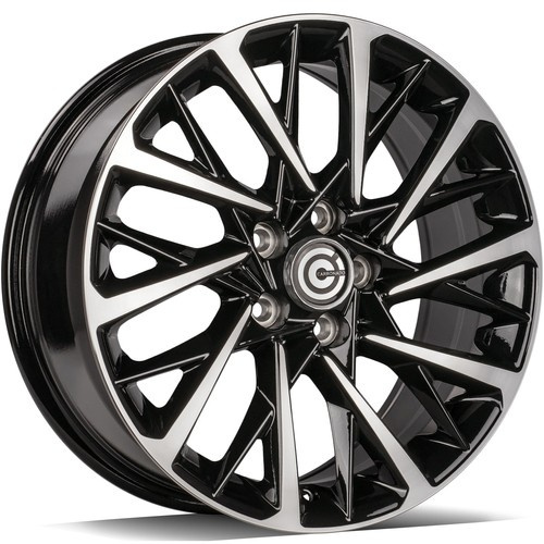 Janta aliaj Carbonado SPACE 7.5x18 5x114.3 ET45 BFP - Black Front Polished