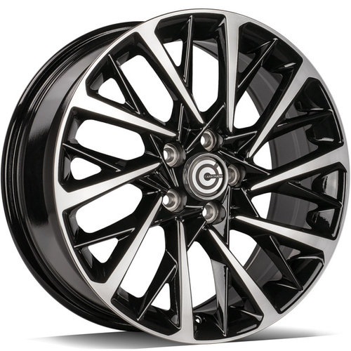 Janta aliaj Carbonado SPACE BFP - Black Front Polished CB73.1 5/114.3 18X7.5 ET45