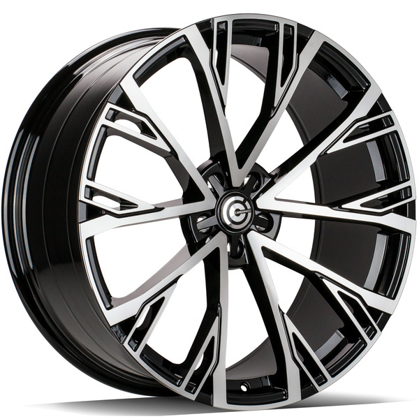 Janta aliaj Carbonado Star 9.0x20 5x112 ET30 BFP - Black Front Polished