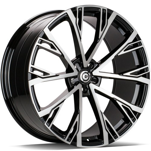 Janta aliaj Carbonado Star 9.0x20 5x112 ET30 BFP - Black Front Polished