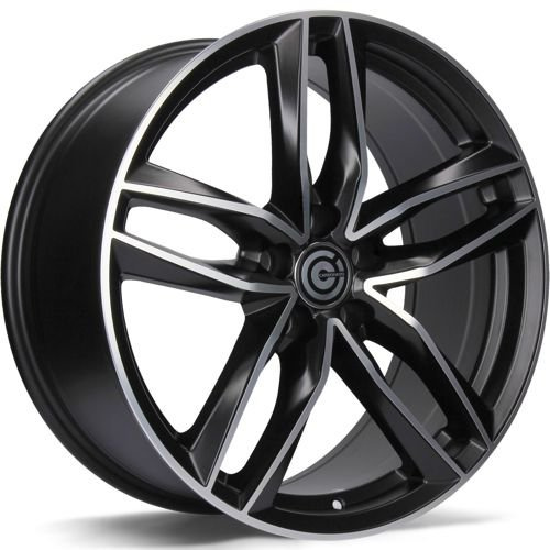 Janta aliaj Carbonado Style 8.0x18 5x112 ET35 MBFP - Matt Black Front Polished