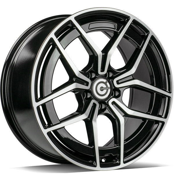 Janta aliaj Carbonado Stylish 8.0x19 5x112 ET45 BFP - Black Front Polished