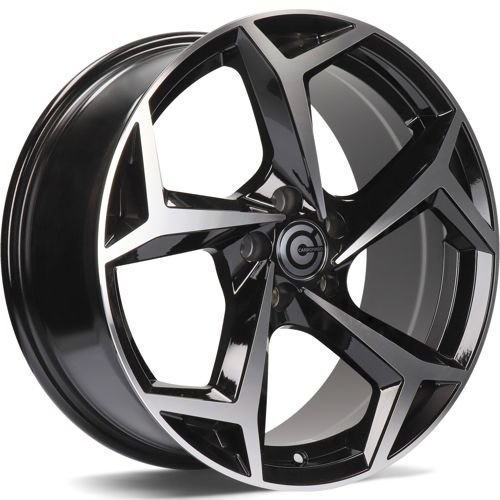 Janta aliaj Carbonado Tropico 7.5x17 5x100 ET40 BFP - Black Front Polished