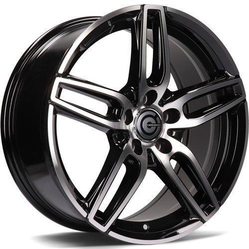 Janta aliaj Carbonado Way 8.0x19 5x112 ET45 BFP - Black Front Polished