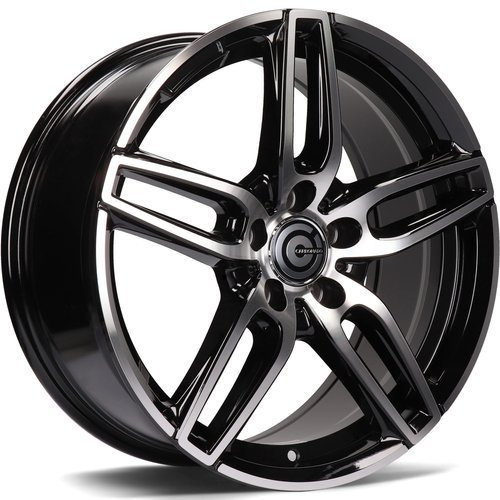Janta aliaj Carbonado Way 9.0x19 5x112 ET45 BFP - Black Front Polished