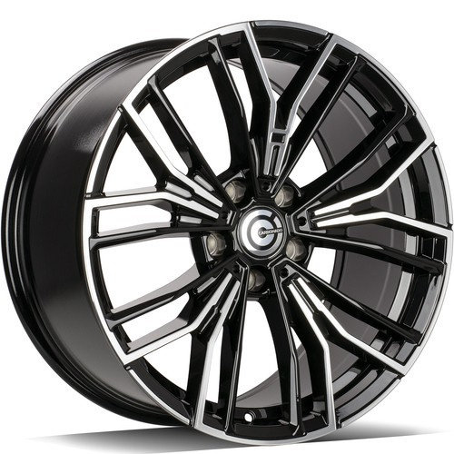 Janta aliaj Carbonado Yankee 9.0x19 5x112 ET35 BFP - Black Front Polished