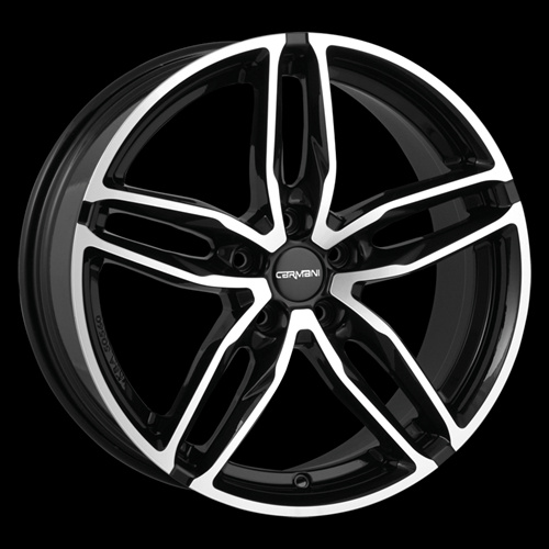 Janta aliaj Carmani 13 Twinmax 9.0x20 5x114.3 ET45 BP - black polish