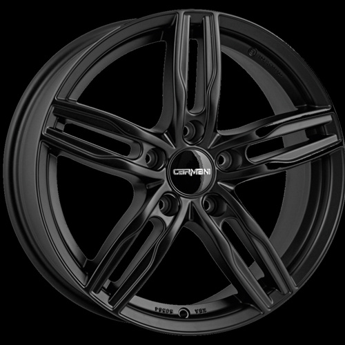 Janta aliaj Carmani 14 Paul BM - Black matt CB66.5 5/112 17X7.5 ET35