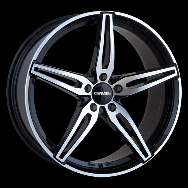 Janta aliaj Carmani 15 Oskar BP - black polish CB66.5 5/112 18X7.5 ET52
