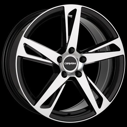 Janta aliaj Carmani 16 Anton 6.5x16 5x112 ET50 BP - black polish
