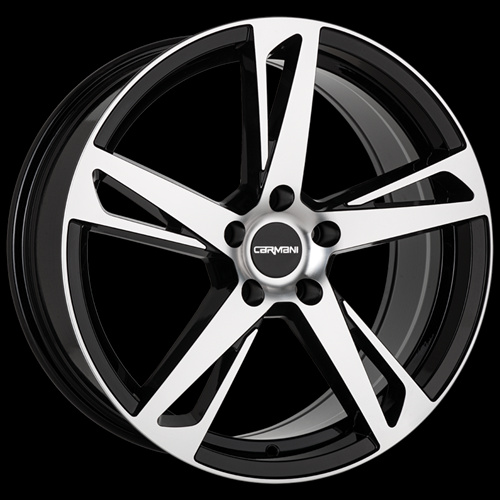 Janta aliaj Carmani 16 Anton BP - black polish CB56.6 5/105 16X6.5 ET38