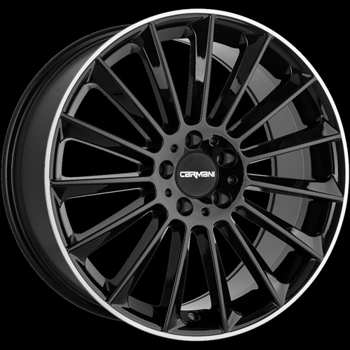 Janta aliaj Carmani 17 Fritz 10.5x21 5x112 ET30 BLP - Black lip polish