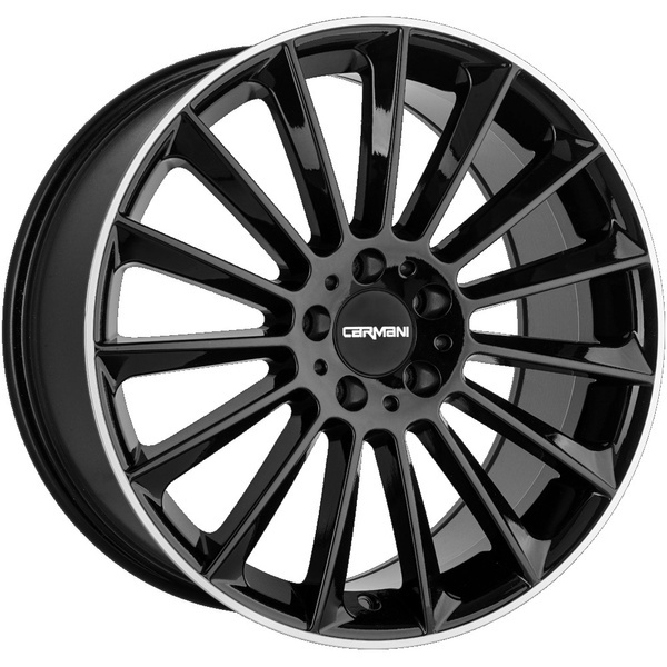 Janta aliaj Carmani 17 Fritz 8.0x18 5x114.3 ET40 BLP - Black lip polish