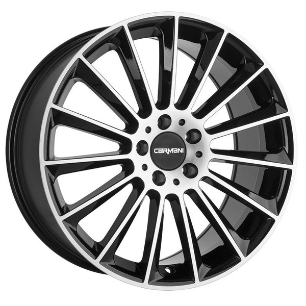 Janta aliaj Carmani 17 Fritz 8.0x18 5x114.3 ET40 BP - Black Polish