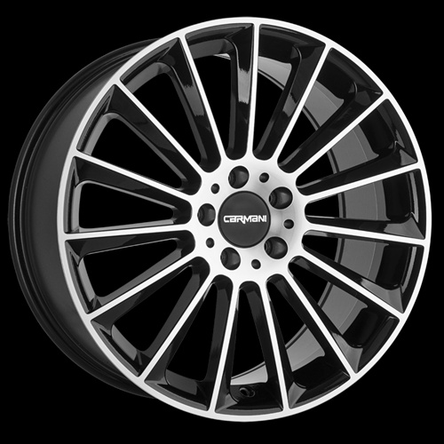 Janta aliaj Carmani 17 Fritz BP - black polish CB84.1 5/130 21X10.5 ET25