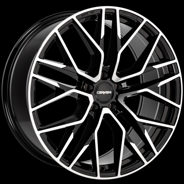 Janta aliaj Carmani 20 Ludwig 7.5x17 5x108 ET45 BP - black polish