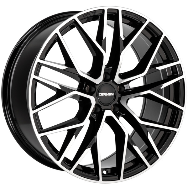 Janta aliaj Carmani 20 Ludwig 9.0x21 5x112 ET37 BP - Black Polish