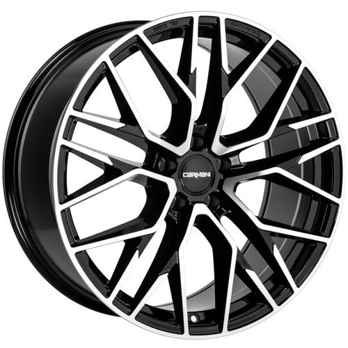 Janta aliaj Carmani 20 Ludwig 9.0x21 5x112 ET37 BP - Black Polish