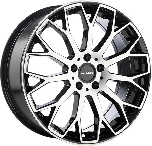 Janta aliaj Carmani 22 Franz 8.0x19 5x112 ET38 BP - Black Polish