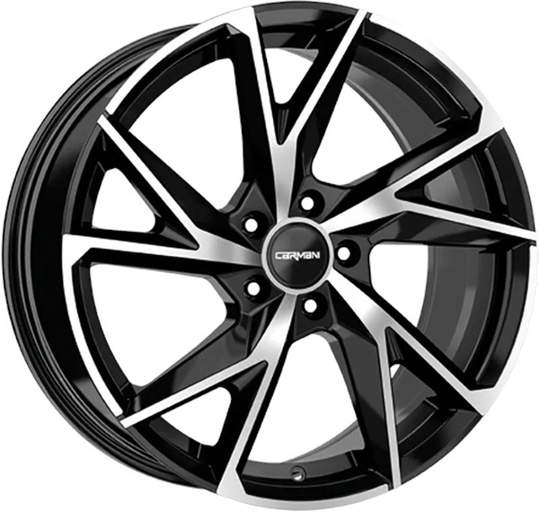 Janta aliaj Carmani 23 Rudi 8.0x18 5x112 ET35 BP - Black Polish