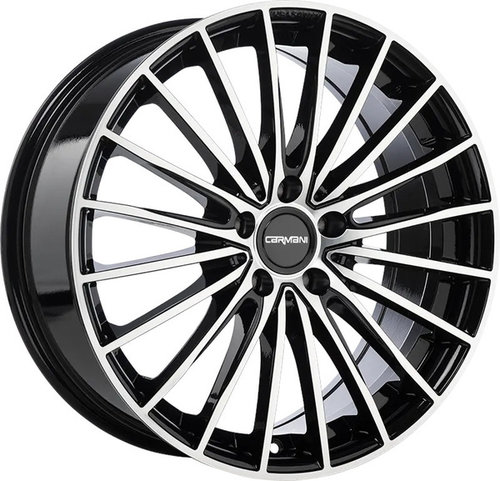 Janta aliaj Carmani 24 Karl 8.0x19 5x108 ET45 BP - Black Polish