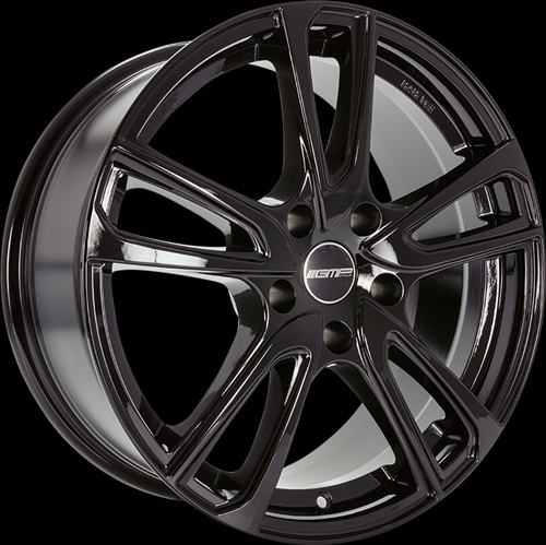 Janta aliaj Diewe Wheels Astral 7.0x17 5x108 ET40 BG - Black Glossy