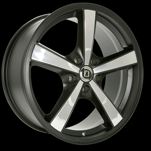 Janta aliaj Diewe Wheels Trina 8.0x18 5x114.3 ET45 NER - Neroinox